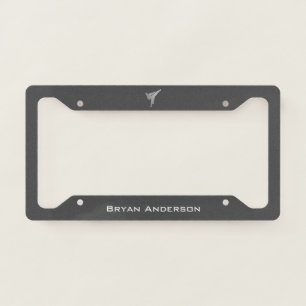 Kickboxing - Martial Arts License Plate Frame