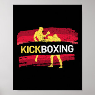 Kickboxing Martial Arts Poster