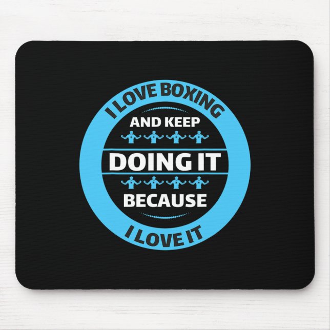 Kickboxing Muay Thai Boxing _2  Mouse Pad (Front)