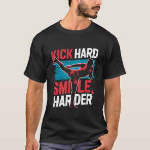Kickboxing Outfit Muay Thai Savate Sanda Kickboxer T-Shirt