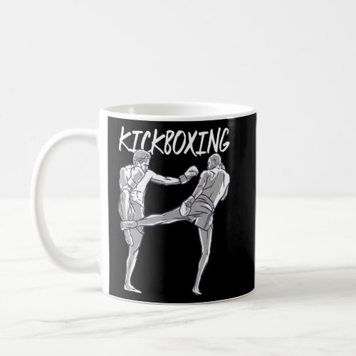 Kickboxing People Japanese Martial Art Sport  Coffee Mug