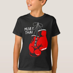 Kickboxing Thai Boxing Muay Thai Gloves T-Shirt