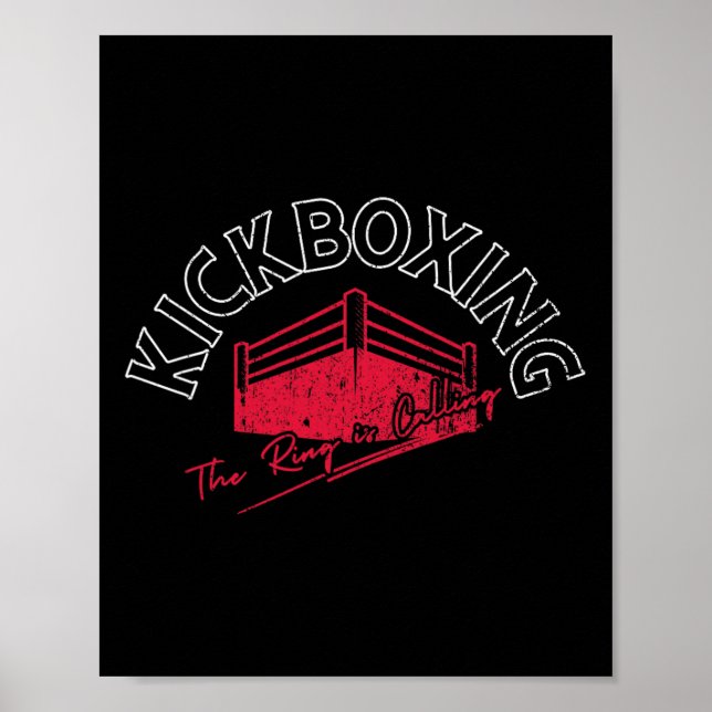 Kickboxing The Ring Is Calling  Poster (Front)