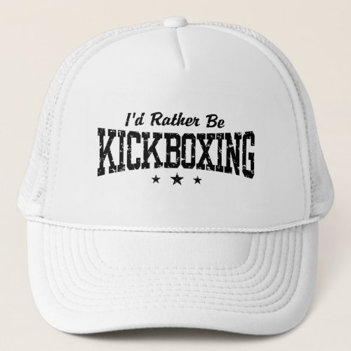 Kickboxing Trucker Hat