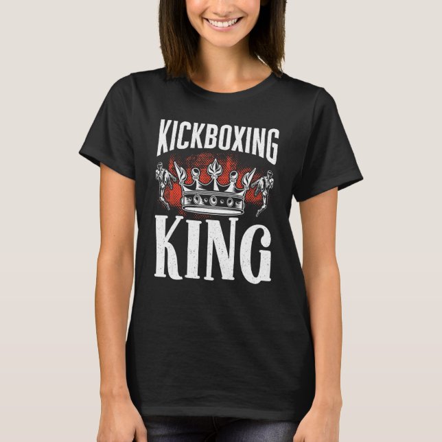Kickboxing Vintage Kickboxing King T-Shirt (Front)