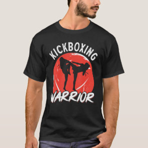 Kickboxing Vintage Kickboxing Warrior T-Shirt