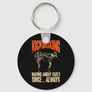 Kickboxing Where Your Feet Get A Black Belt Too Ki Keychain