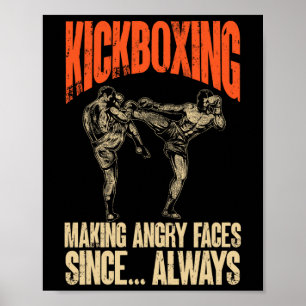 Kickboxing Where Your Feet Get A Black Belt Too Ki Poster