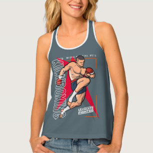 Kickboxing   Women Tank Top