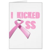 kicked Butt Breast Cancer Survivor (Front)