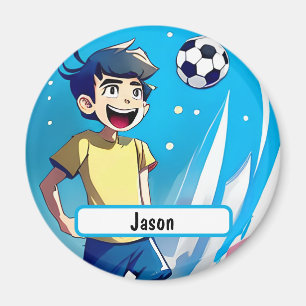 Kicker Magnet With Customizable Nametag