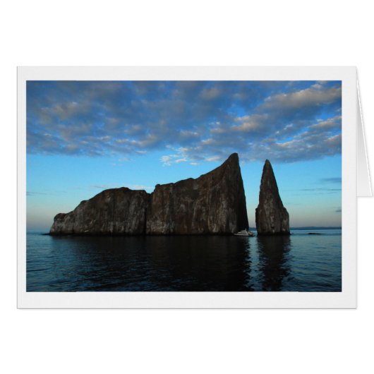Kicker Rock, Galapagos Cards (Front Horizontal)