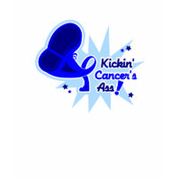 Kickin Cancer's Ass Rectal Cancer shirt