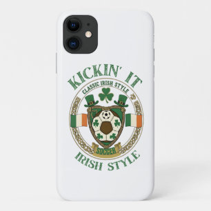 Kickin' It Irish Style ا iPhone 11 Case