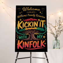 Kickin it With My Kinfolk Custom Family Reunion
