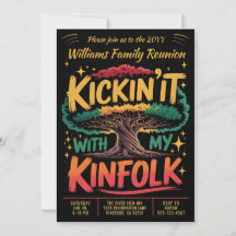 Kickin it With My Kinfolk Custom Family Reunion
