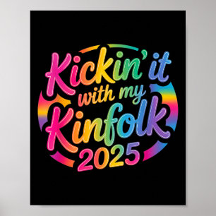 Kickin' It With My Kinfolk Funny Family Reunion  Poster