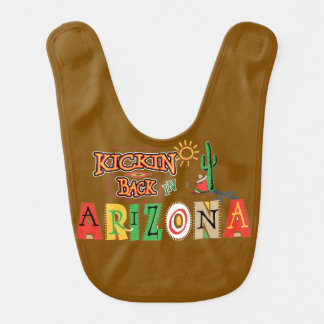 Kicking Back in Arizona Baby Bib