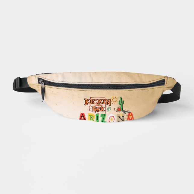 Kicking Back in Arizona Fanny Pack (Front)