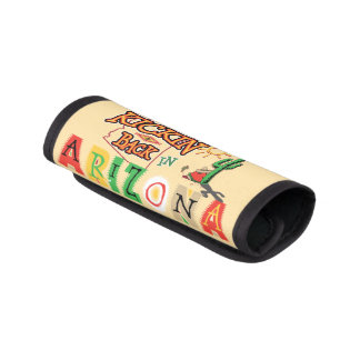Kicking Back in Arizona Luggage Handle Wrap