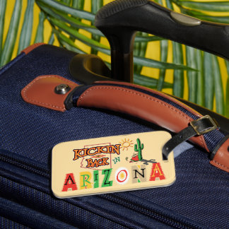 Kicking Back in Arizona Luggage Tag
