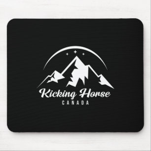 Kicking Horse Canada Ski Resort Skiing Snowboardin Mouse Pad