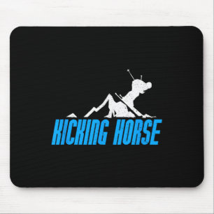 Kicking Horse Skiing Snowboarding Canada Resort Di Mouse Pad