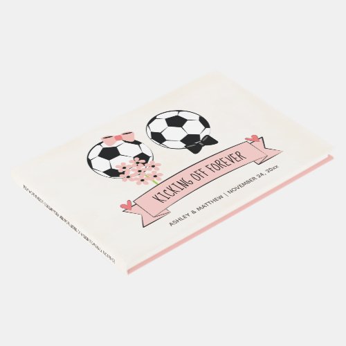 Kicking Off Forever Soccer Ball Guest Book