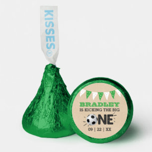 Kicking The Big One Soccer 1st Birthday Hershey®'s Kisses®