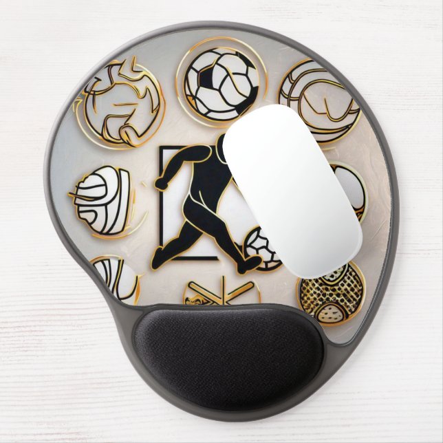 "Kickoff Creativity" Gel Mouse Pad (Left Side)