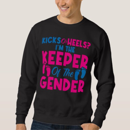 Kicks Or Heels The Gender Boy Team Sweatshirt
