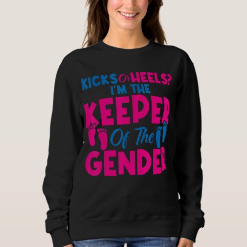 Kicks Or Heels The Gender Boy Team Sweatshirt