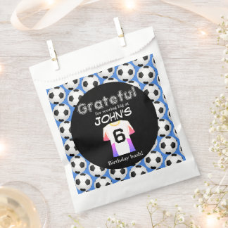 Kickstart the Celebration of 6th birthday Favor Bag