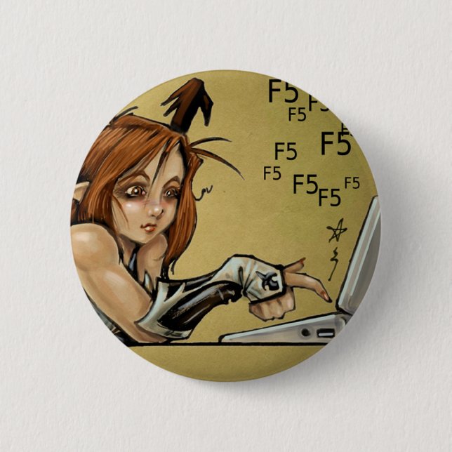 Kickstarter F Five Sophie Button (Front)