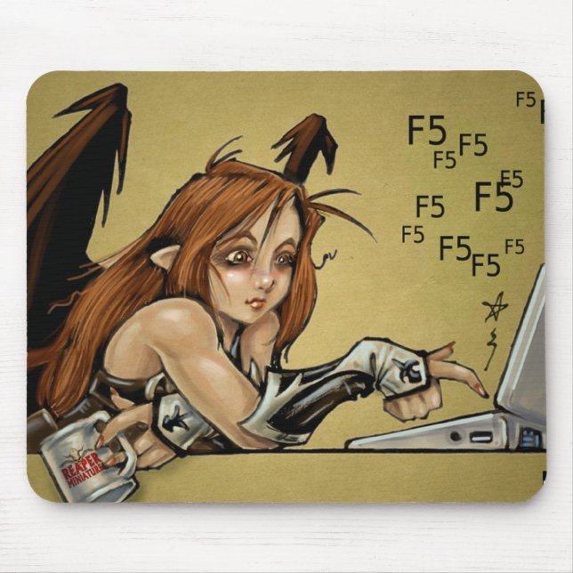 Kickstarter F Five Sophie Mouse Pad (Front)