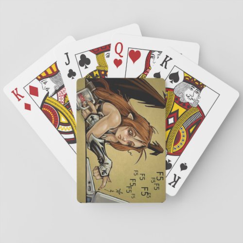 Kickstarter F Five Sophie Poker Cards