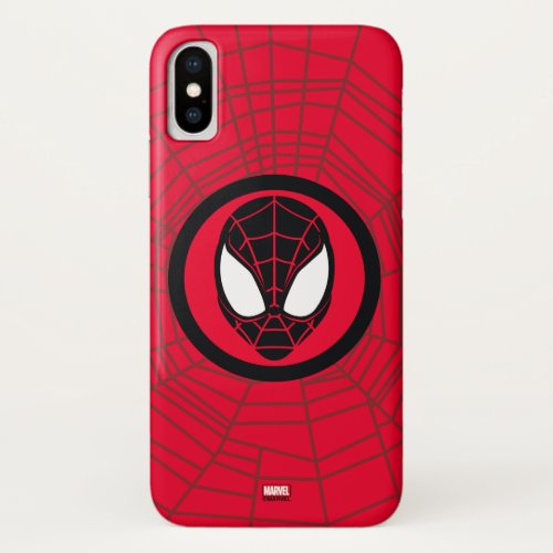 Kid Arachnid Icon iPhone X Case