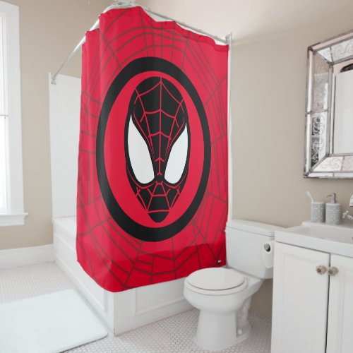 Kid Arachnid Icon Shower Curtain