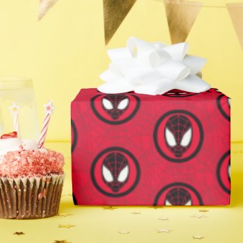 Kid Arachnid Icon Wrapping Paper by spidermanclassics at Zazzle