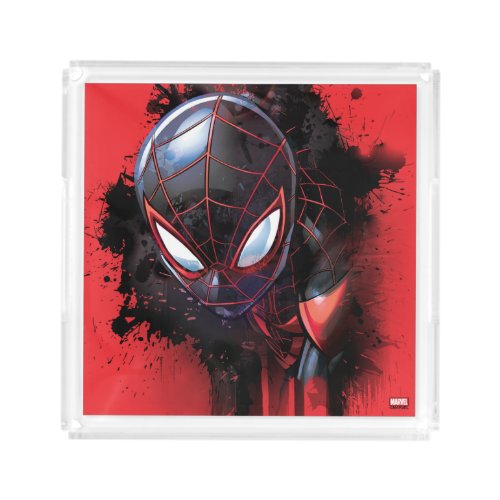 Kid Arachnid Ink Splatter Acrylic Tray