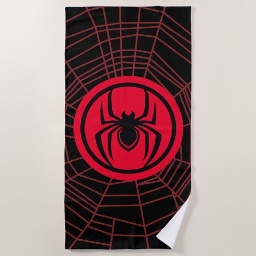 Kid Arachnid Logo Beach Towel