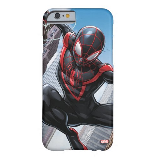 Kid Arachnid Web Slinging Through City Barely There iPhone 6 Case
