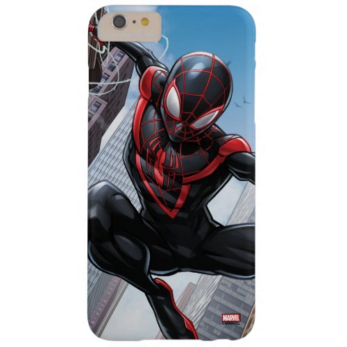 Kid Arachnid Web Slinging Through City Barely There iPhone 6 Plus Case