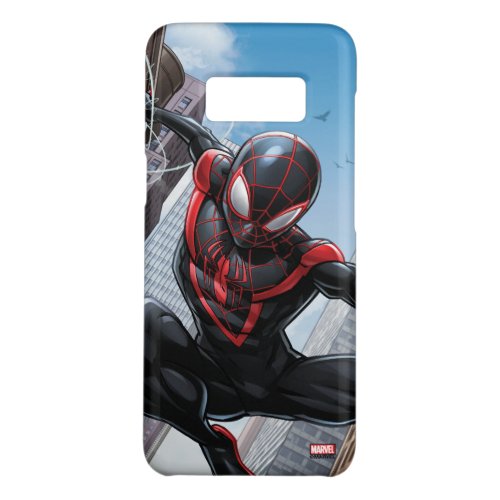 Kid Arachnid Web Slinging Through City Case_Mate Samsung Galaxy S8 Case