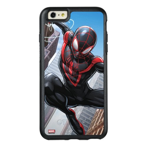 Kid Arachnid Web Slinging Through City OtterBox iPhone 66s Plus Case