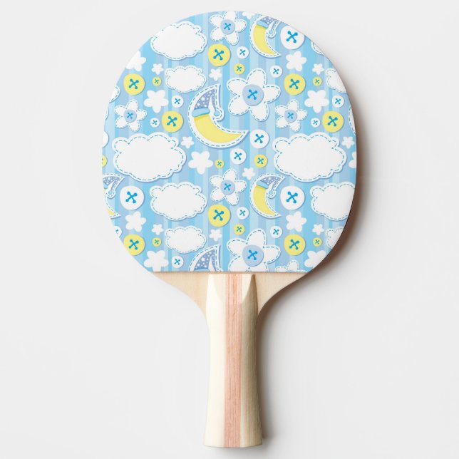 kid background Ping-Pong paddle (Front)