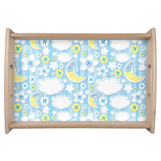 kid background serving tray (Front)