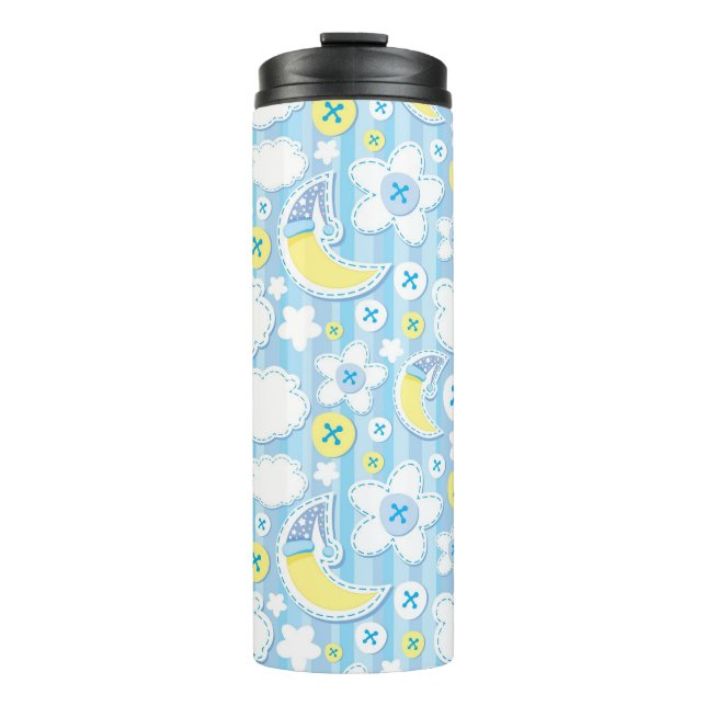 kid background thermal tumbler (Front)
