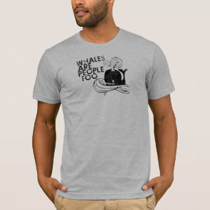 Kid Fights Gnarly Whales Are People Too T-Shirt