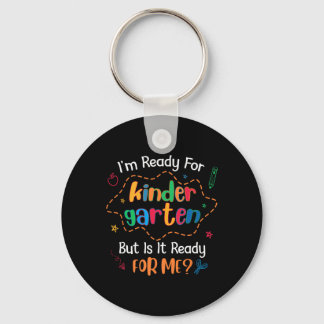 Kid First Day Of Kindergarten Outfit For Boys Ck T Keychain